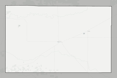 Cimarron County OK county basemap context