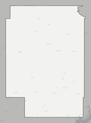 Craig County OK county basemap context