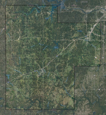 Creek County OK USGS imagery and topo map