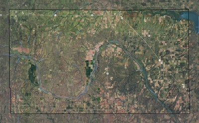 Dewey County OK USGS imagery and topo map