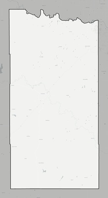 Grady County OK county basemap context