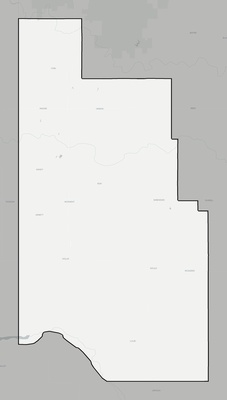 Harmon County OK county basemap context