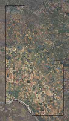 Harmon County OK USGS imagery and topo map