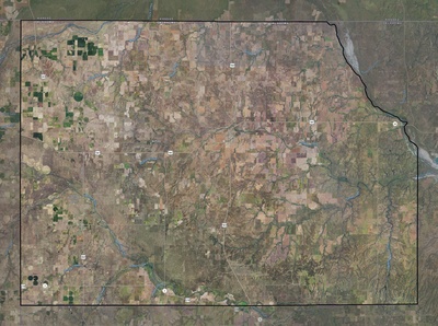 Harper County OK USGS imagery and topo map