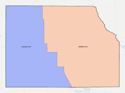 Harper County OK townships and subdivisions map