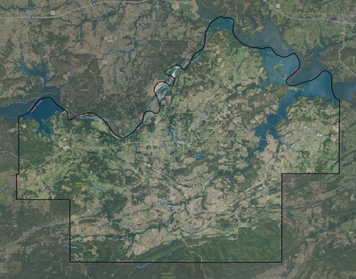 Haskell County OK USGS imagery and topo map