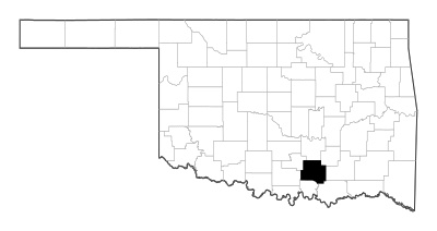 Johnston County in Oklahoma