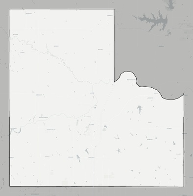 Logan County OK county basemap context