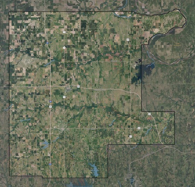 Noble County OK USGS imagery and topo map