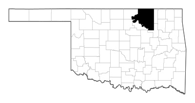 Osage County in Oklahoma