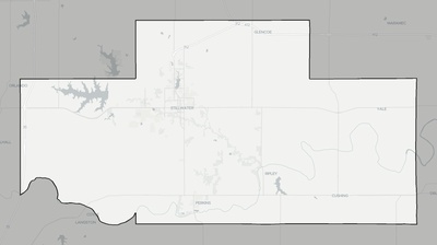 Payne County OK county basemap context