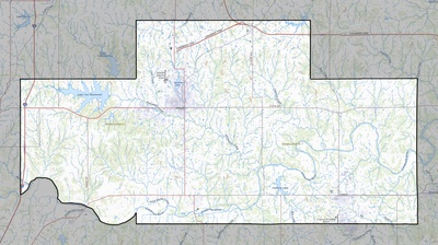 Payne County OK USGS topo map