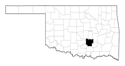Pontotoc County in Oklahoma