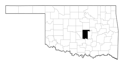 Pottawatomie County in Oklahoma