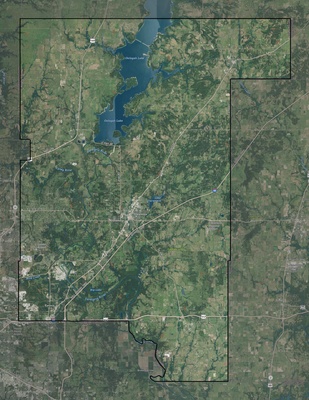 Rogers County OK USGS imagery and topo map