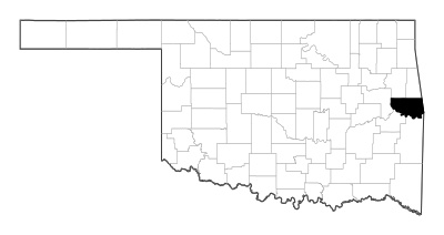 Sequoyah County in Oklahoma