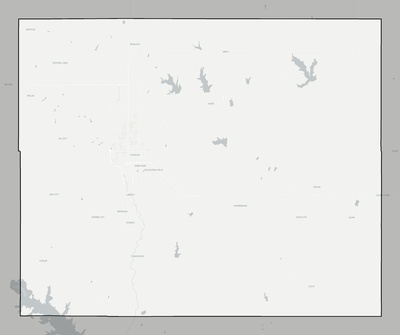 Stephens County OK county basemap context