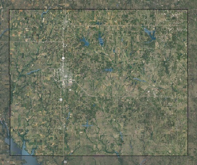 Stephens County OK USGS imagery and topo map