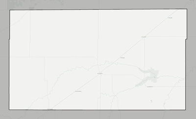 Texas County OK county basemap context