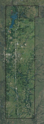 Washington County OK USGS imagery and topo map