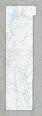Washington County OK USGS topo map