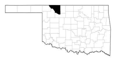 Woods County in Oklahoma