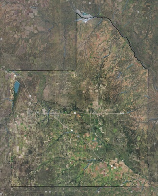 Woodward County OK USGS imagery and topo map