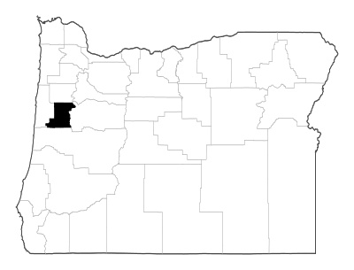 Benton County in Oregon
