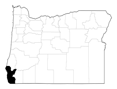 Curry County in Oregon