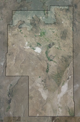 Harney County OR USGS imagery and topo map