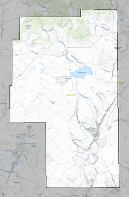 Harney County OR USGS topo map