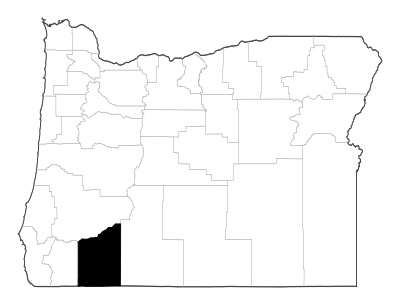 Jackson County in Oregon