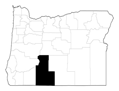 Klamath County in Oregon