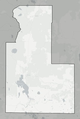 Klamath County OR county basemap context