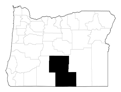 Lake County in Oregon