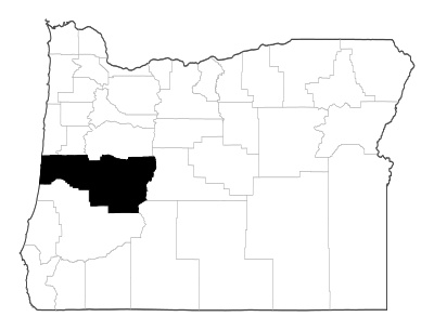 Lane County in Oregon