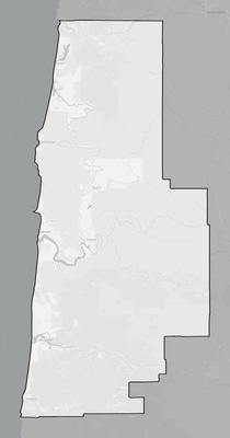 Lincoln County OR county basemap context