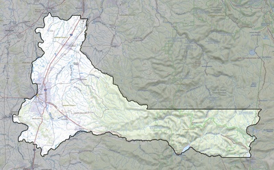 Marion County OR USGS topo map