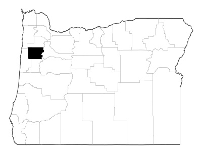 Polk County in Oregon