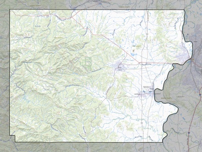Polk County OR USGS topo map