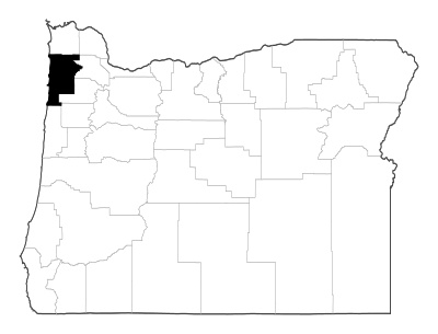 Tillamook County in Oregon
