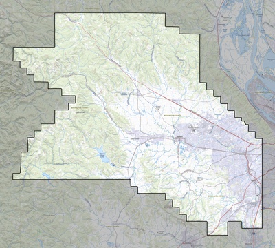 Washington County OR USGS topo map