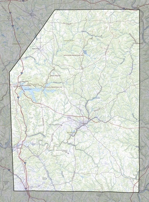 Butler County PA USGS topo map
