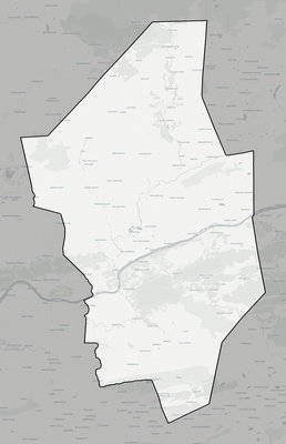 Columbia County PA county basemap context
