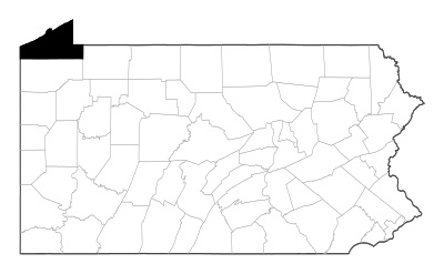 Erie County in Pennsylvania