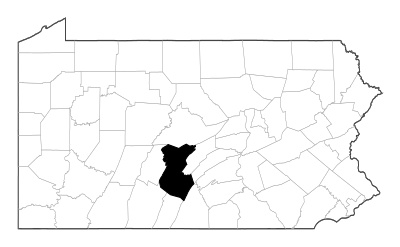 Huntingdon County in Pennsylvania