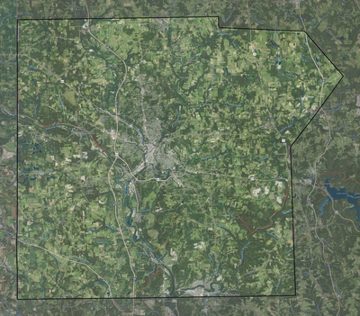 Lawrence County PA USGS imagery and topo map