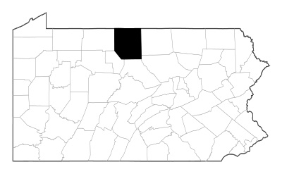 Potter County in Pennsylvania