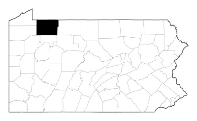 Warren County in Pennsylvania