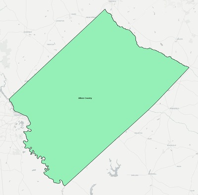 Aiken County SC school district boundaries map